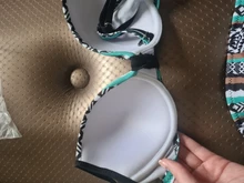 Sexy Swimsuit Bikini-Set Bandeau Push-Up Plus-Size Beach Women Europe Female S--Xxl