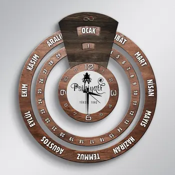 

Personalized Professional Psychiatrist Infinite Mayan Calendar Wooden Wall Clock