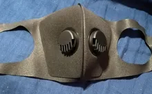 Mascarilla reutilizable Pm2.5 para ciclismo, máscara a prueba de viento, niebla, niebla, contaminación, transpirable, protección para los ojos, 2020, 1 unidad