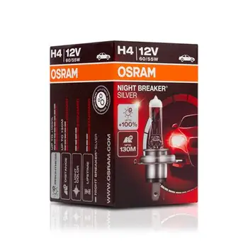 

Lamp OSRAM®64193NBS H4 1 Night B Silver 55/60W 12V 1