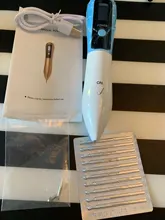Bolígrafo de plasma para eliminación de tatuajes y manchas, bolígrafo de plasma láser para eliminar manchas en la piel, tatuajes, 9 niveles, pantalla LCD, lápiz para cuidado de la piel, herramienta de belleza