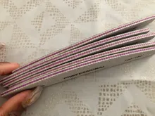 5 unids/lote profesional de uñas limas para manicura pulido curva manicura herramientas 100/180 tampón de uñas herramienta de diagnóstico