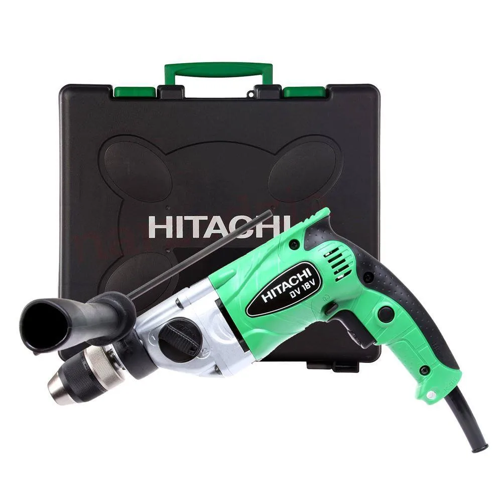 Hitachi DV 18 V 690 ватт 13 мм 2 скоростная профессиональная Ударная дрель Электрический и