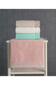 

4 pcs Turkish Towel Set | Beach Towel | Face Hand Towels Set | Hotel & Spa Quality Quick Dry highly Absorbent Bath Turkish Towel