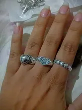 Anillos de dedo de cara sonriente para mujer y niña, sortijas de apertura ajustable de tejido de anillos, joyería con estilo, Punk, Hip Hop, 2021