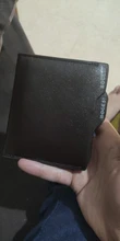 Cartera de piel sintética para hombre, bolsos plegables cortos, multifunción, a la moda, bolsa con cierre monederos pequeños, billetera con Clip para dinero
