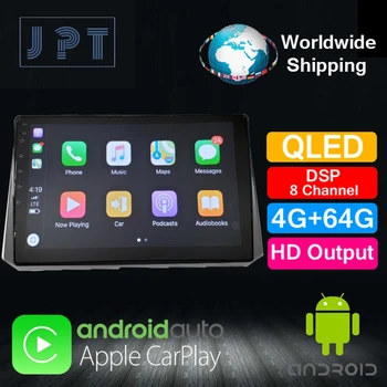 

Multimedia player - JPT - for TOYOTA 2019 Corolla / Levin QLED PX6 DSP8 RDS GPS Navigation 4G+64G AUX Carplay