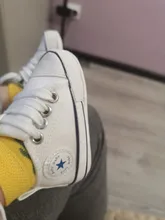 Zapatillas de deporte clásicas de lona para bebé, niño y niña, con estampado de estrellas, primeros pasos, zapatos antideslizantes para bebés recién nacidos