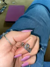 925 anillos de plata esterlina de compromiso para mujer, joyería de plata de aniversario 2020