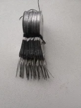 50 Uds arco alambre enhebrador de aguja de punto de inserción de hilo para coser a mano herramienta