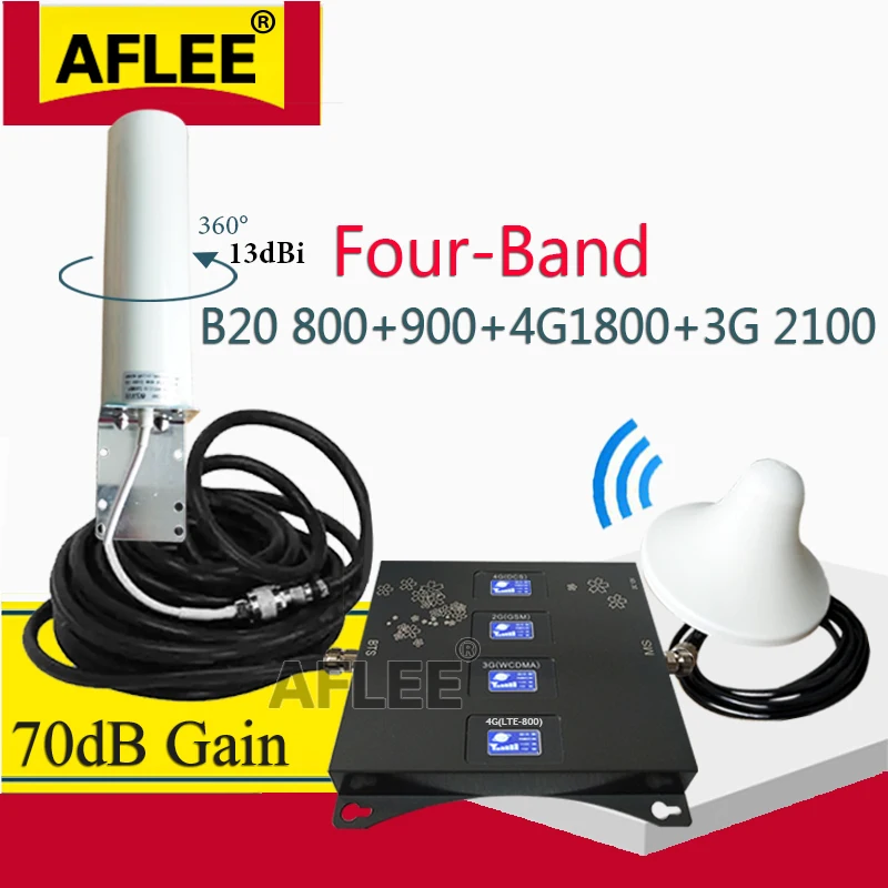 New!! BAND 20 800 900 1800 2100 mhz Cell Phone