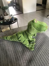 Dinosaurio de peluche de 40-100cm para niños, tiranosaurio de dibujos animados, muñeco de peluche bonito, regalo de cumpleaños, 1 unidad