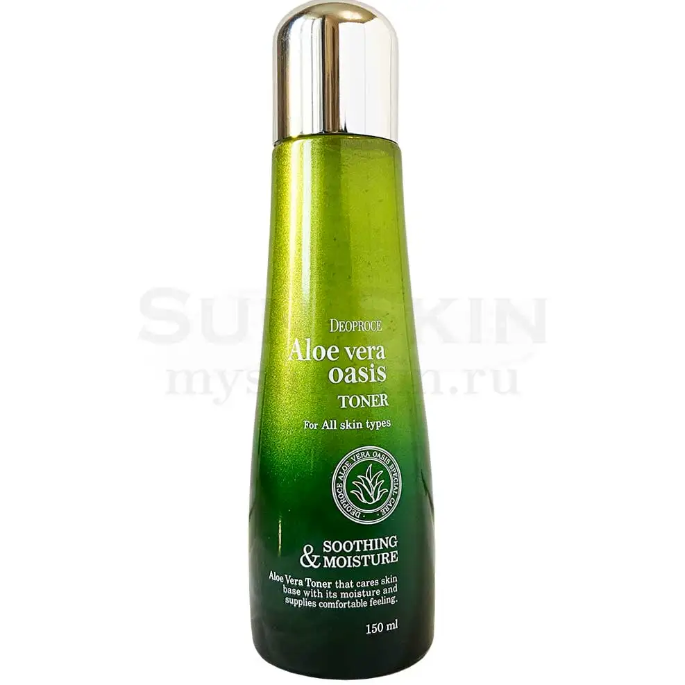 Deoproce Aloe Vera Oasis Toner Увлажняющий тоник для лица с алоэ вера |