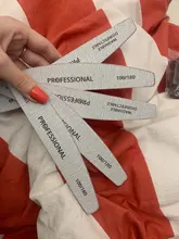 5 unids/lote profesional de uñas limas para manicura pulido curva manicura herramientas 100/180 tampón de uñas herramienta de diagnóstico