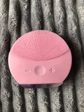 Eléctrica Facial de silicona cepillo de cuidado de la piel cara cepillo de vibración ultrasónica Limpieza de poros lavadora espinilla cepillo de limpieza facial