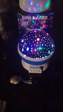 Lamp Children Star Projector Led-Night-Light Rotating-Starry Bedroom Nursery Moon