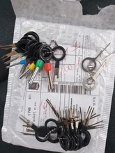 76/70/59/41/3 Uds Herramienta de extracción de Terminal de coche Puller Auto conjunto conductor Kit de herramienta para reparación automotriz Stylus de Pin de crimpado Extractor