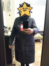 Thick Jacket Clothing Parka Coat Women Female Winter Astrid Hooded Long Large-Sizes Fashion