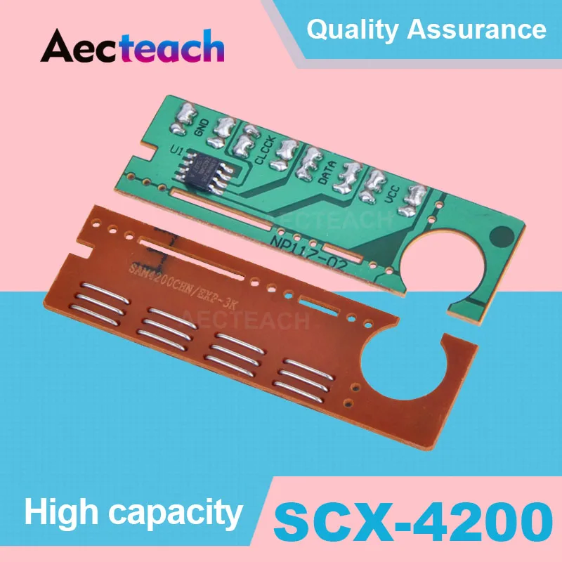 Aecteach Toner Cartridge Chip SCX-4200 Black Rest chips for Samsung SCX 4200 scx D4200 D4200A 4210 SCX-4210 Printer Powder | Компьютеры и