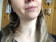 Pendientes de aro de 100% Plata de Ley 925 para mujer, aretes de aro de plata simples, Piercing