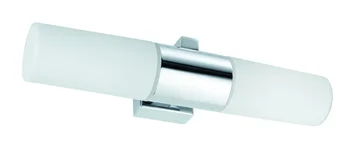 

70351 Wall Light 2x40W Gemini 230 E14 Chrome/Satin