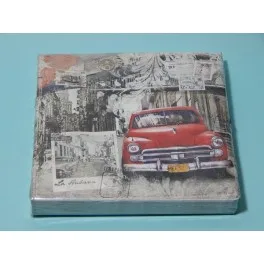 

NAPKINS CAR CUBAN
