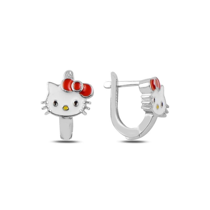 

Silver 925 Sterling Enamel Earrings