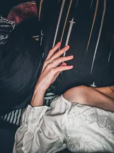 FFLACELL alta calidad Natural de agua dulce perla Multi-Cuentas anillo dedo joyería continuo círculo minimalista anillo de fiesta joyería