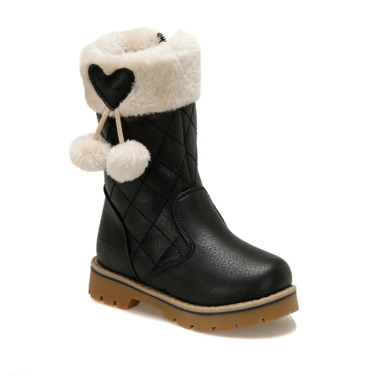

FLO 92.509618.P Black Female Child Basic Casual Shoes Polaris