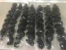 Saisity-extensiones de cabello trenzado de 22 pulgadas, mechones de pelo sintético ombré con ondas al agua de ganchillo, color rubio oscuro, 80 g/paquete, 1 ud.