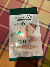 Vendaje adelgazante Facial para adelgazar, forma de correa para estiramiento, Reduce el doble mentón y rostro, masaje de banda para adelgazar, gran oferta