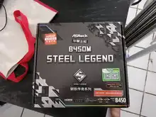 Steel Legend Socket Am4 DDR4 Amd B450 Micro-Atx Double-Channel 3466 M.2 ASROCK New USB3.1