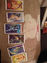 Cartas de oráculo del Tarot para mujeres y niñas, juego de mesa, novedad