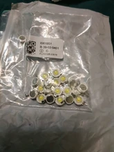 20 Pcs High Power 2 Pin 3W White LED Emitters 170-190Lm 6000K