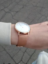 Relojes de pulsera de lujo para mujer, de marca superior, correa de malla de acero inoxidable, de cuarzo, Zegarek Damski, 2020