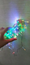 Lamps Led-String-Light Festoon Christmas-Decoration Outdoor Garland Holiday Party Waterproof