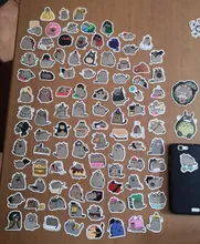 Pegatinas Kawaii de dibujos animados para niñas y niños, 100 Uds., regalo escolar para maestro, álbum de recortes diario