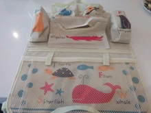 Coche de bebé de dibujos animados de asiento de seguridad colgar bolsa coche-estilo de producto orden bebé Interior Protector de asiento trasero