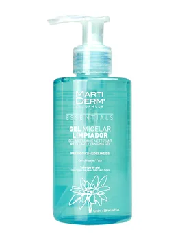 

Martiderm Micellar Cleansing gel 200 ml in one gesture.