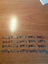 20 unids/lote 15/20/25/30/35mm hierro broche Clip Pins broche ajustes en blanco Base para la fabricación de la joyería DIY resultados Accesorios