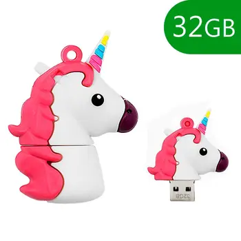 

Cool®-USB flash Drive x32 GB silicone unicorn-external USB memory cap