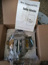 Worktable Drilling Bench-Alunimun Cross-Slide-Vise ALLSOME for HT2878 Alloy-Body 3inch