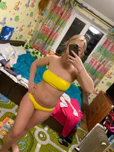 Swimsuit Women Bikini-Set Biquini Brazillian Maillot-De-Bain Sexy Off-Shoulder Solid