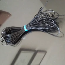 Correa de cuerda de rosca encerada de 0,5-2,5mm, collar, cuentas de cuerda para fabricación de joyería, pulsera Shamballa Diy, novedad