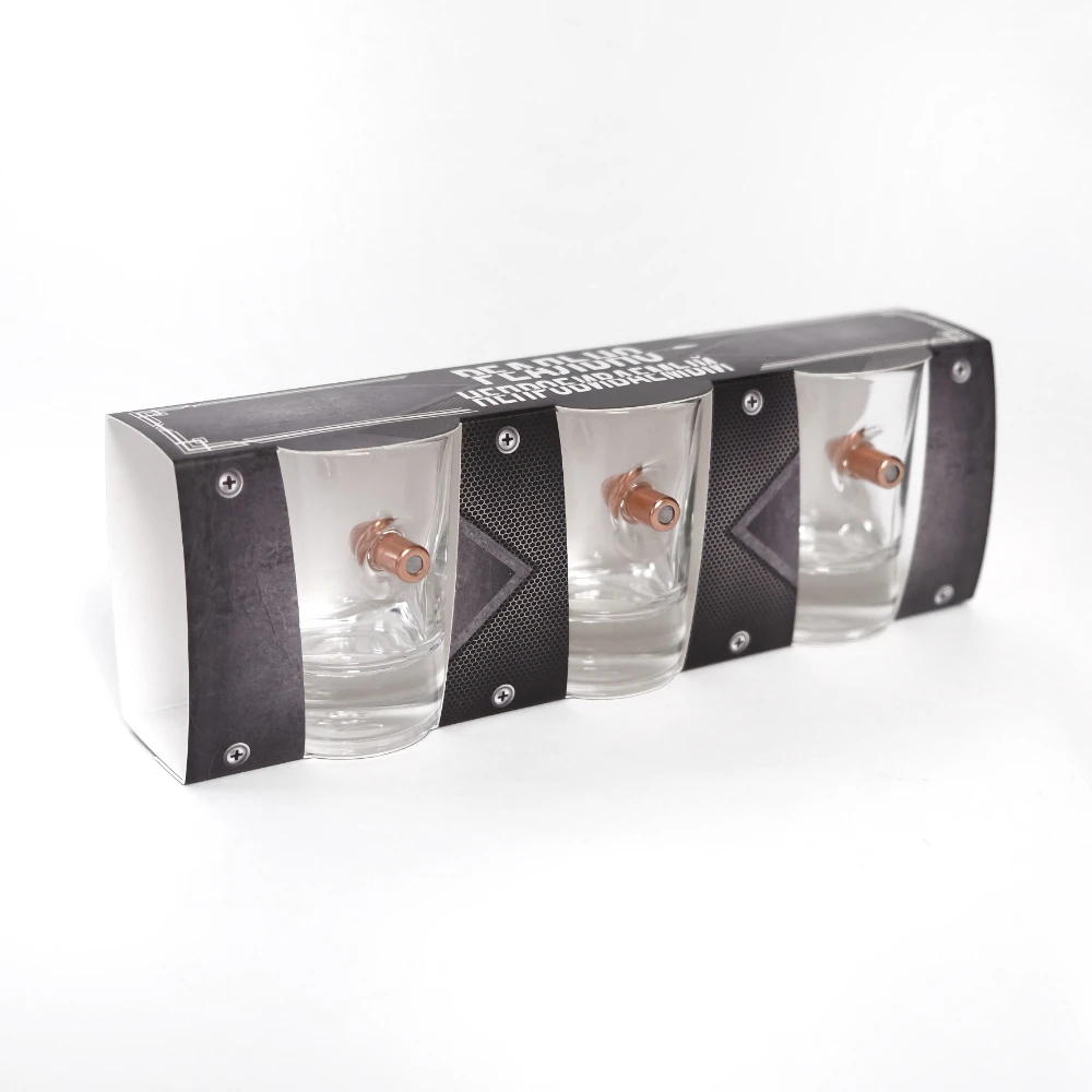 Really Unbreakable Set of Shots 3x40 ml with a bullet 