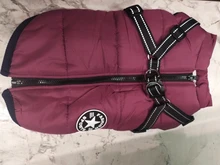 Chaleco con arnés para mascota ropa de cachorro chaqueta para perro impermeable ropa cálida para mascotas de invierno para perros pequeños Shih Tzu Chihuahua Pug abrigo