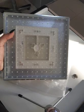 2020 New LED Rainfall Shower Head Square Shower Head Automatically RGB Color-Changing