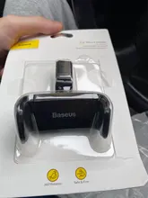Baseus-Soporte de teléfono para coche, accesorio de ventilación de aire para Iphone XS 11 Samsung 4,7-6,5 pulgadas