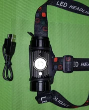Headlamp Head-Torch Hunting-Flashlight Boruit Motion-Sensor Induction Rechargeable 1000LM