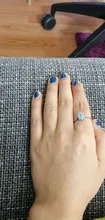 JewelryPalace-anillo de compromiso plata de primera ley y Topacio azul para mujer, sortija, plata esterlina 925, piedra preciosa, 925 anillos de plata esterlina solitario